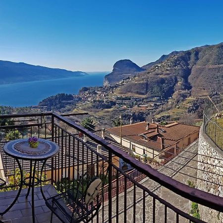Casa Palanca Lake View Apartment By Gardadomusmea Tremosine Bagian luar foto